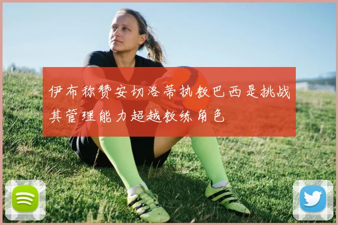 伊布称赞安切洛蒂执教巴西是挑战其管理能力超越教练角色